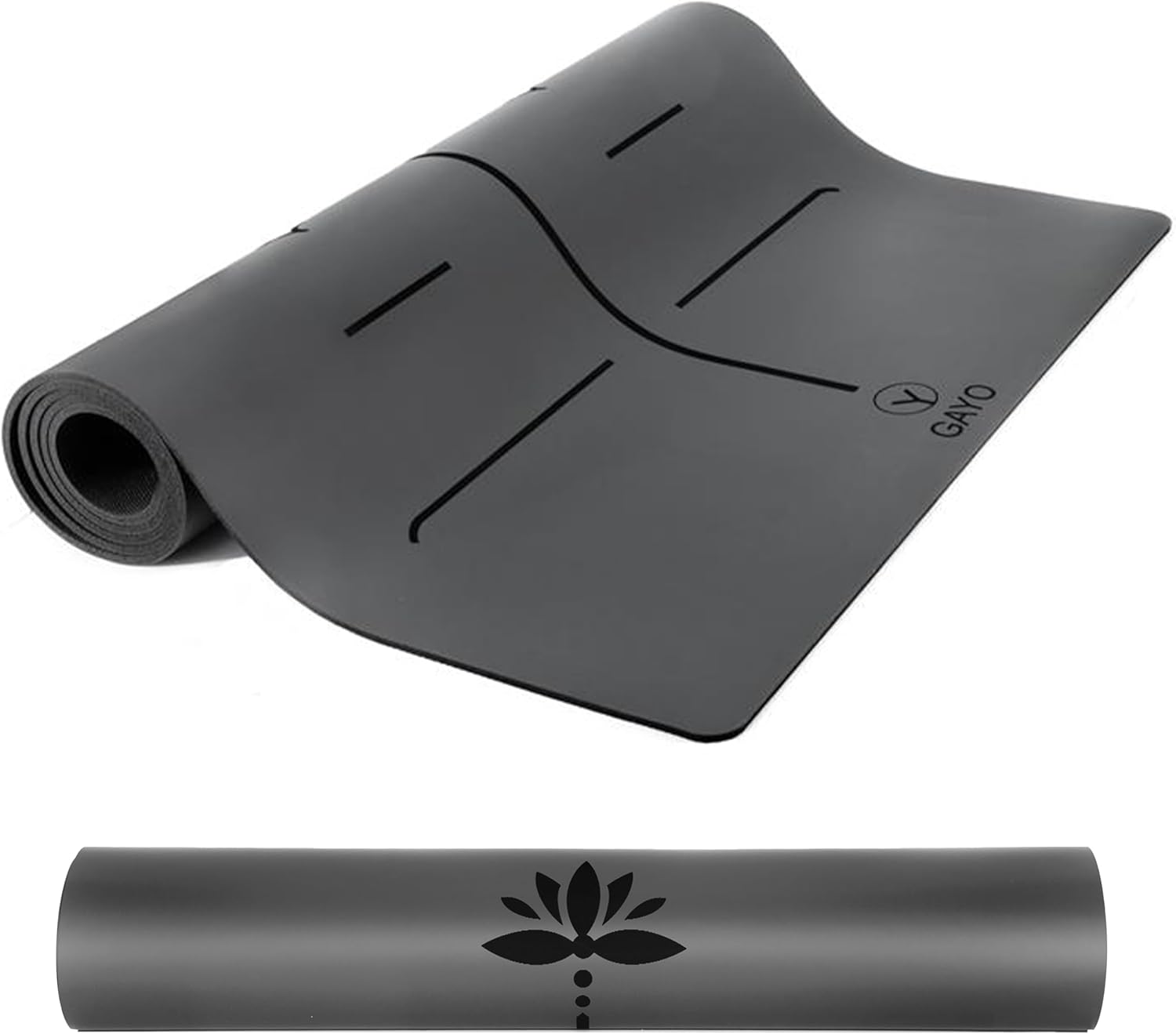 Superior Grip, Non-Slip Workout Mat for Yoga, Pilates & Home