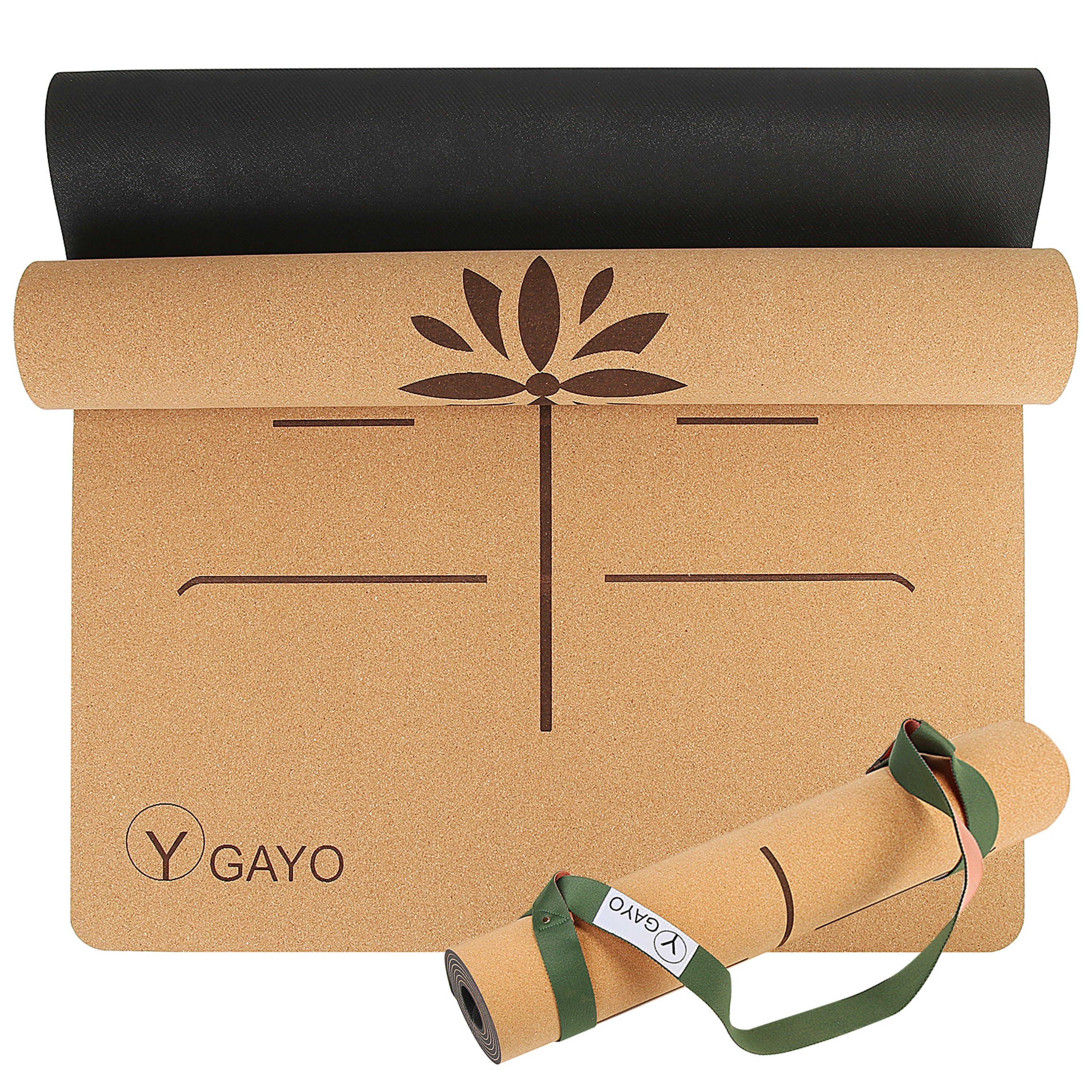 Cork Yoga Mat, Eco-Friendly, Sustainable, Durable