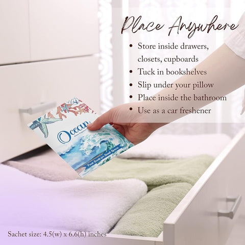 Ocean Breeze Scented Sachets