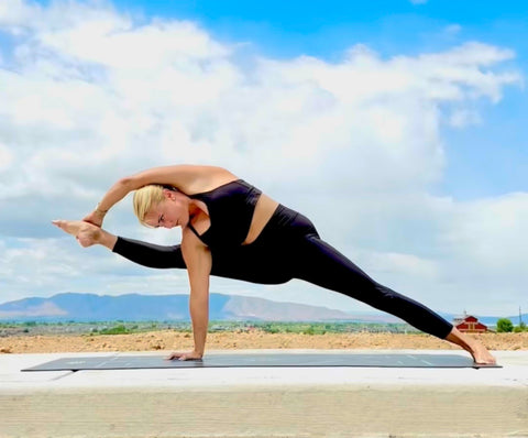 Non-Slip cotton yoga mat 