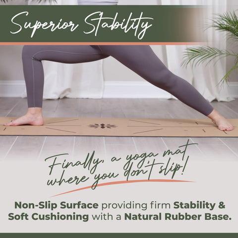 Best non slip cork yoga mat