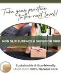 Eco friendly cork yoga blocks