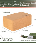 Non slip yoga blocks