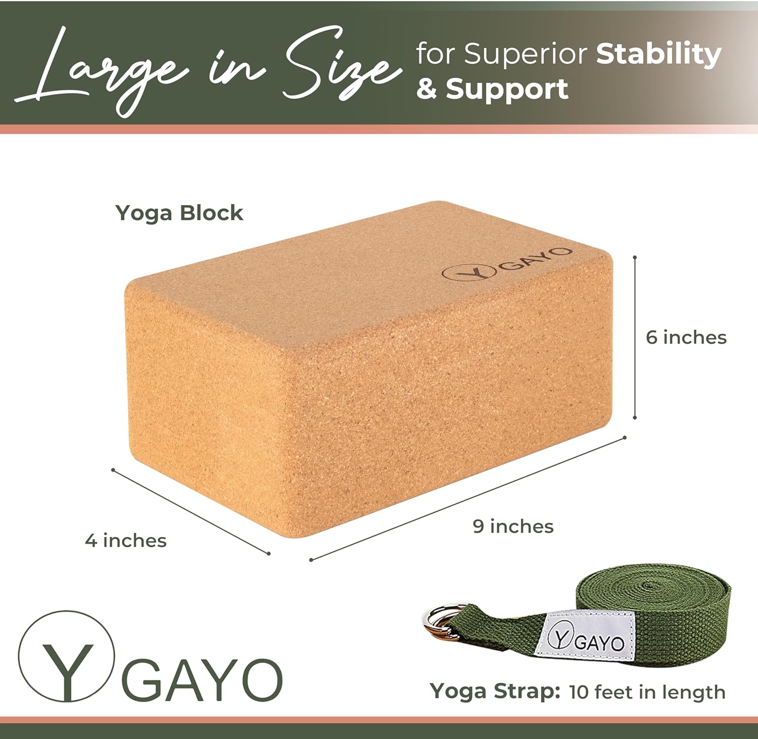 Sustainable yoga blocks outlet