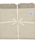 Warm hemp yoga blanket