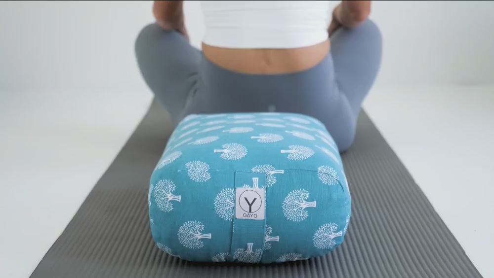 Travel Size Organic Cotton Yoga Bolster Set – Gayo